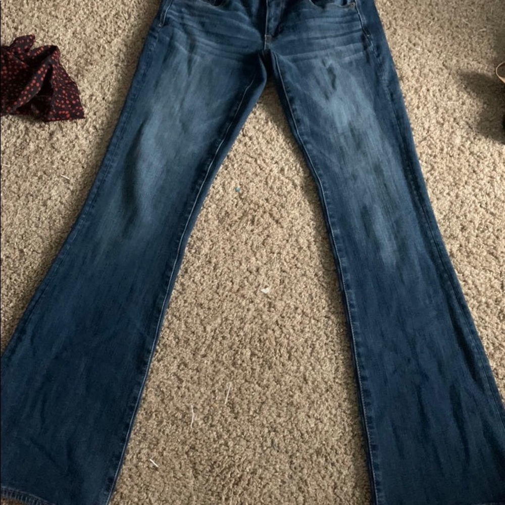 Blue Jean bellbottoms American eagle